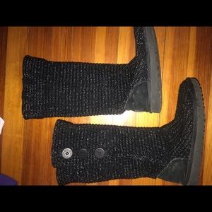 Sweater uggs silver/black